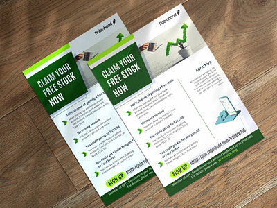 Flyer design for USA fiverr client