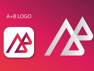 AB monogram logo animation banner ads bannner branding creative logo facebookpost flat logo design illustration logo modern logo stylish logo typography vector web banner