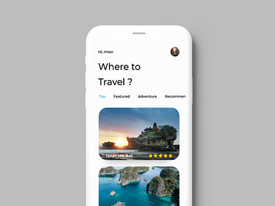 Where to Travel ? | Mobile Design App branding graphic design ui