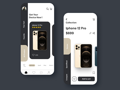 Iphone APP Store app branding ui uiux ux