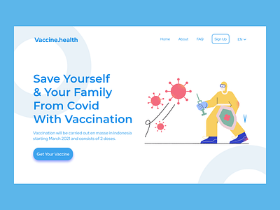 Vaccine.health | Website For Covid 19 Vaccination