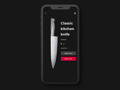 Knife | App Design