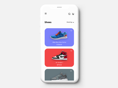 Shoes | App Design | UI UX appdesign cool design home minimalist permormance shoes ui uiux ux webdesign