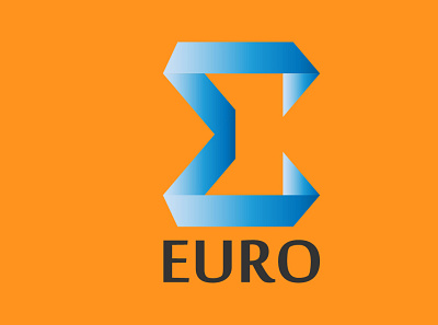 Euro LOGO design adobe illustrator icon illustration lettermark logo logodesign minimal typography vector wordmark logo