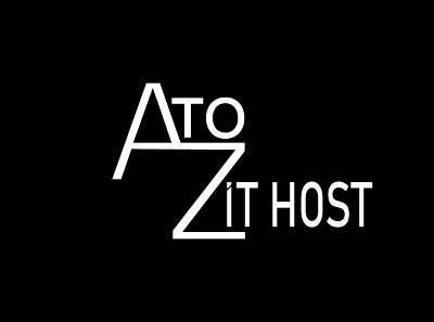 a to z logo for clint adobe illustrator branding illustration lettermark logodesign minimal typography vector wordmark logo