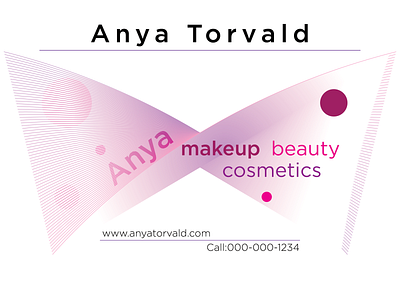 Makeup Flyer branding
