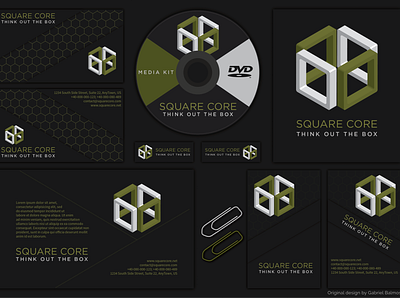SquareCore Concept branding