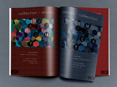 Seasons Collection design magazine