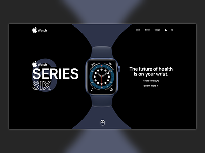 Apple Watch Website Concept