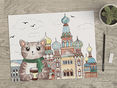 St.Petersburg cat