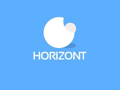 Logo Horizon blue logo logo 2020 logotype logotypes sun sunset