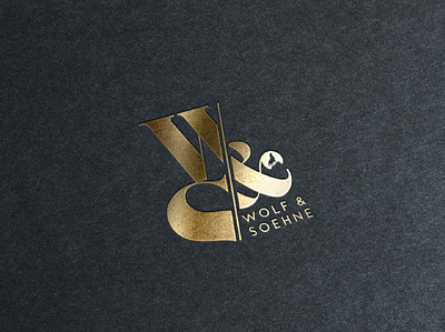 Wolf & Soehne Logo logo logo design