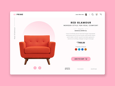 Furniture e-Commerce Website figma furniture e-commerce website landing page uiux user interface web design website