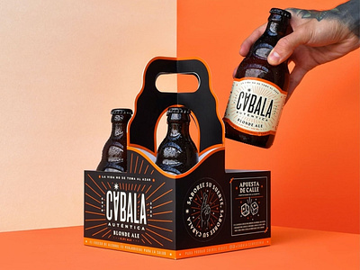 Cábala branding design label logo packaging print product typography