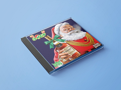 Hip-hop Album Cover Design With Christmas Theme