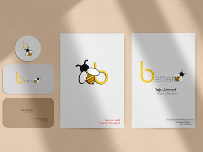 Better Bee Logo Design By Raju Ahmed