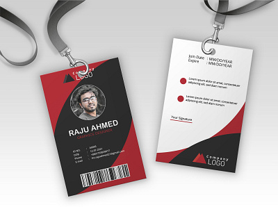 Corporate Id Card Design By Raju Ahmed branding card design graphic design id card raju ahmed