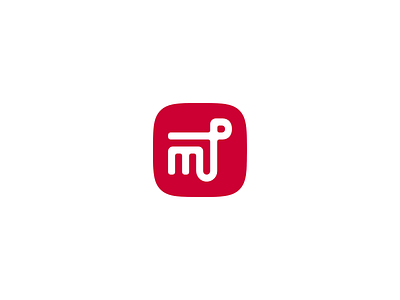 Personal Logo branding icon identity ios iphone logo mark minimal wordmark