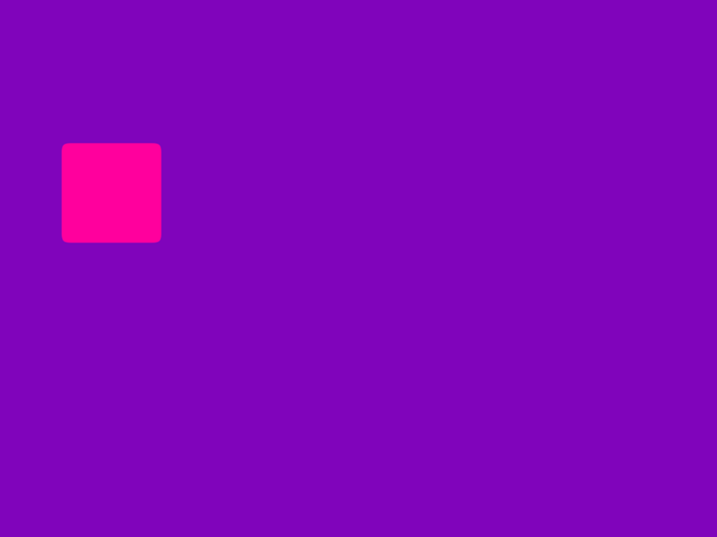 Dynamic Cube after effects animation echo matte choke pink purple