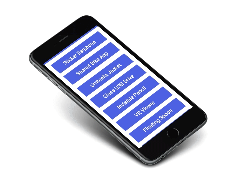 Interaction Testing #1: Side Swipe Search app blue interaction ios motion search swipe ui ux visual