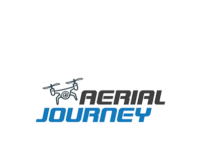 aerial journey branding graphic design logo