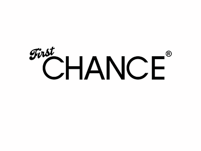 First Chance Logo app branding design graphic design logo