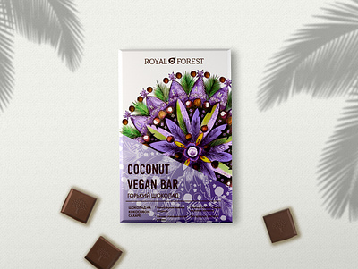 Дизайн упаковки эко шоколада branding design illustration графика упаковка