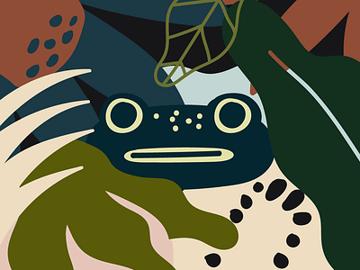 CRA acquatic animal character art character concept character creation character design frog illo jungle swamp