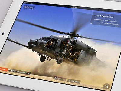 Helicopters encyclopedia encyclopedia helicopter interface ios ui