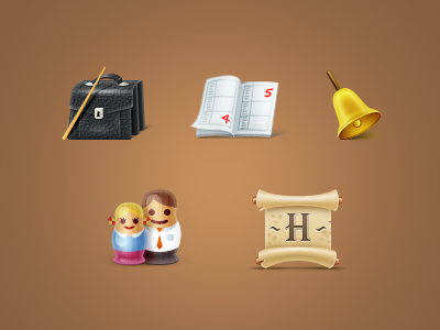 Icons from various projects