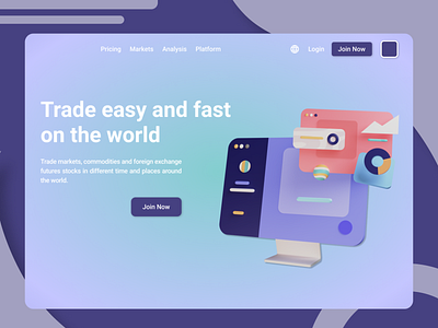 Daily UI - 003 - Landing Page daily ui design figma ui