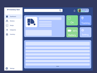 Daily UI - 021 - Monitoring Dashboard