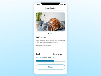Daily UI - 032 - Crowdfunding Campaign