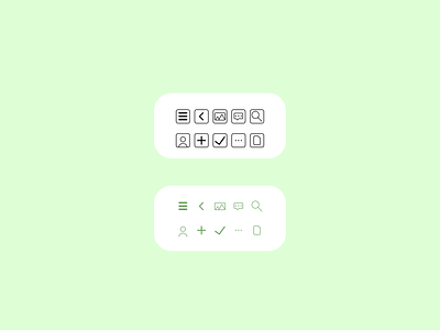 Daily UI - 055 - Icon Set