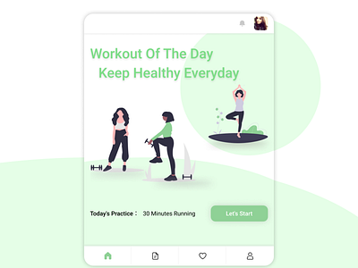 Daily UI - 062 - Workout Of The Day