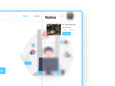 Daily UI - 078 - Pending Invitation