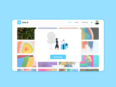 Daily UI - 097 - Giveaway