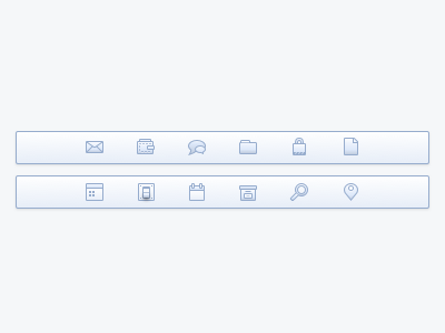 Monochrome Icons by Kamal Chaneman on Dribbble