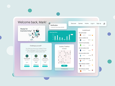 Dashboard UI design bootcamp dashboard design figma ui user user interface