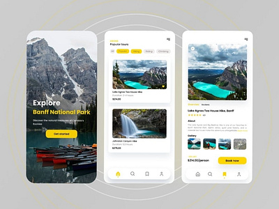 Travel app for mobile app appdesign design figma figmadesign mobileapp travel travel agency travelapp traveling ui uidesign user interface uxui