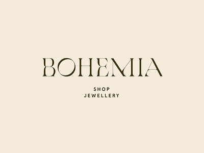Bohemia Logo by Labels Studio beauty logo branding clothing store logo jewelry logo jewelry shop jewelry store logo logo design logo inspiration logotype minimal skincare logo