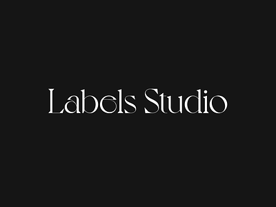 Labels Studio Logo branding branding studio logo logo design logo inspiration logotype minimal