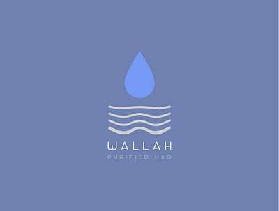 Simple Minimal Logo for Water Purifier Brand branding flat icon illustration illustrator logo logo design logodesign minimal water