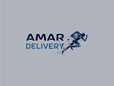 Minimal Logo Design for a Delivery Company branding delivery design graphics illustration logo logo design logodesign minimal typography