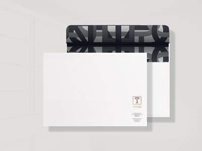 TRIBE Envelope branding design graphics illustration logo logo design logodesign minimal
