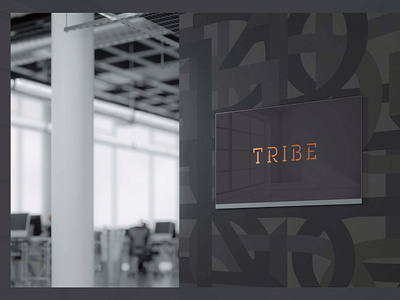 TRIBE Logo Mockup