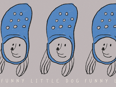 Funny little dog art cute dog doggy fun funny graphic design illustration lovedog procreate puppy sketch spiller