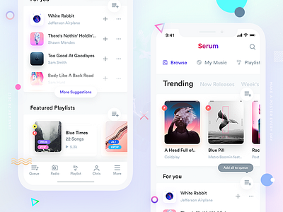 Serum Music App