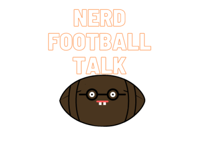 Nerd Football Talk concept art icon logo logodesign