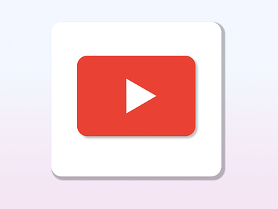 YouTube App Icon concept concept art dailyui design logo mobile ui